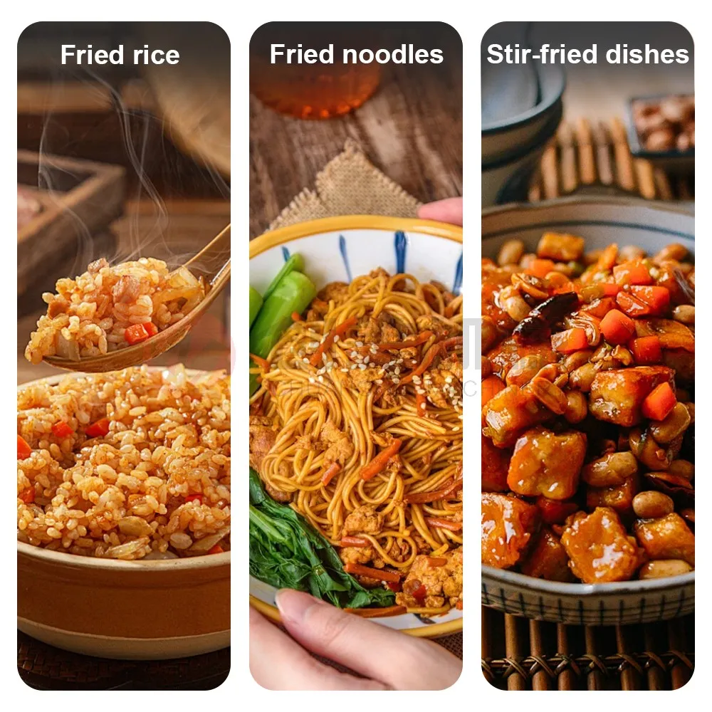 Automatic Stir-frying Machine Drum Wok Machine For Fried Rice/Noodles/Stir Fry - Wok - foodmachtech